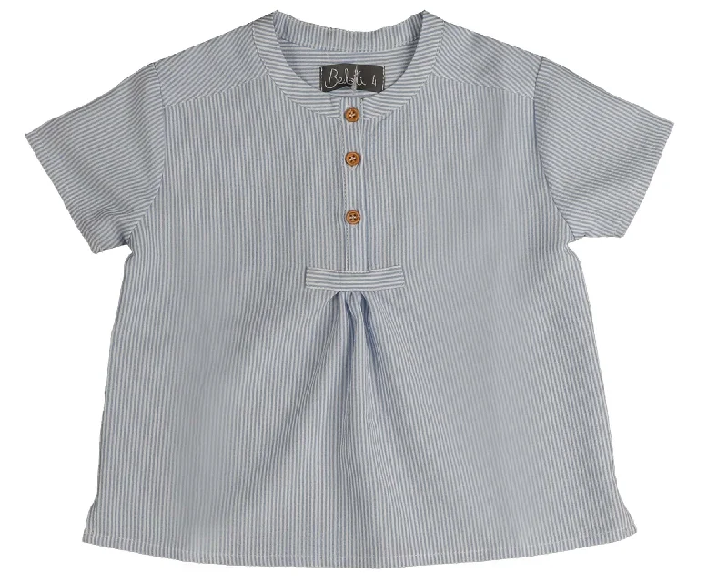 BELATI LIGHT BLUE STRIPED SHIRT [FINAL SALE]