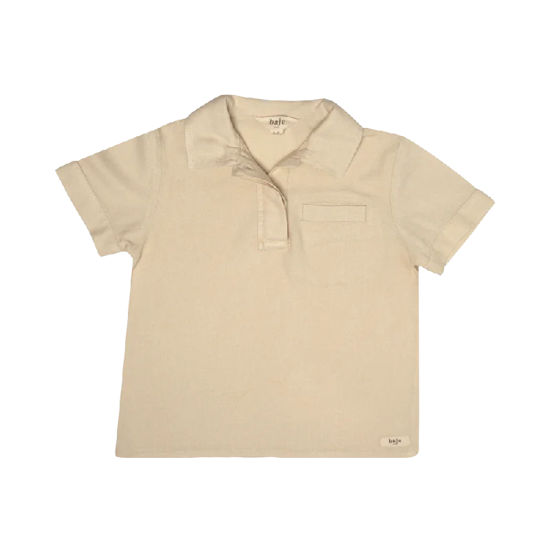 LION LINEN TOP-Sand