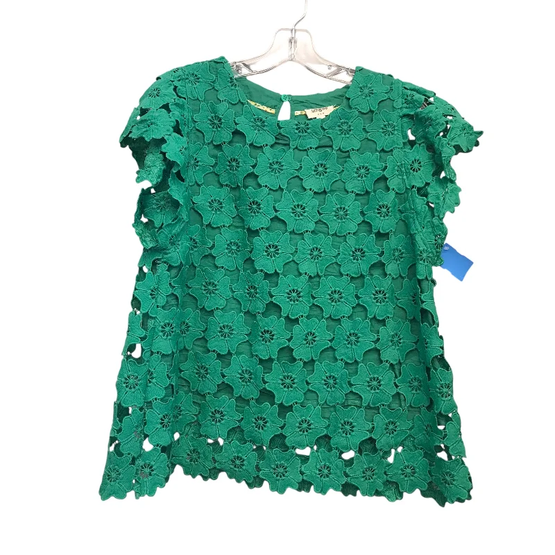 Top Ss By Umgee In Green, Size:S Sophisticated Men's French