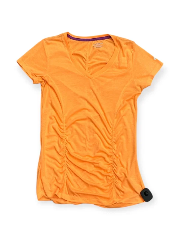 Athletic Top Short Sleeve By Marika In Orange, Size: L Bold Men's Animal