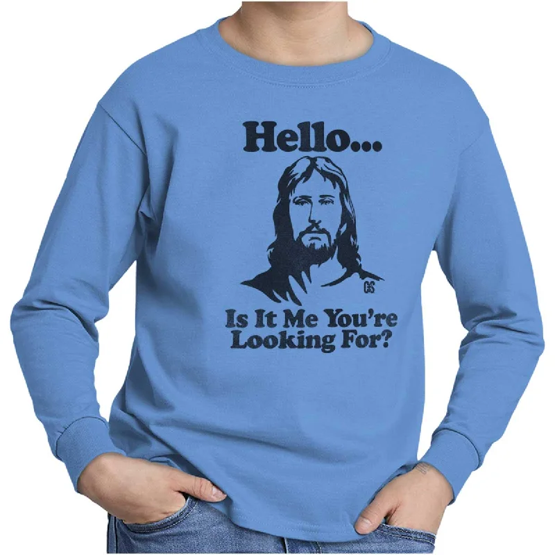 Jesus Richie Youth Long Sleeve T Shirt