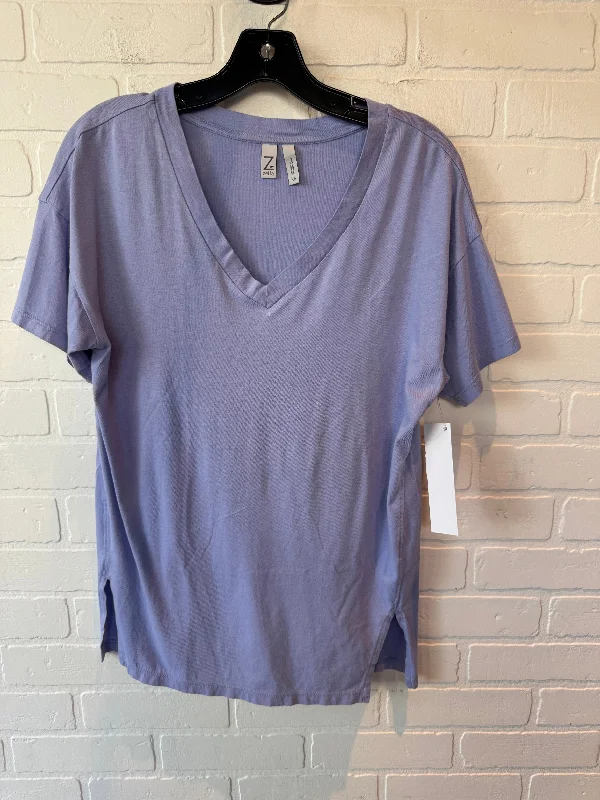 Athletic Top Short Sleeve By Zella In Purple, Size: Xs Cozy Men's Sherpa