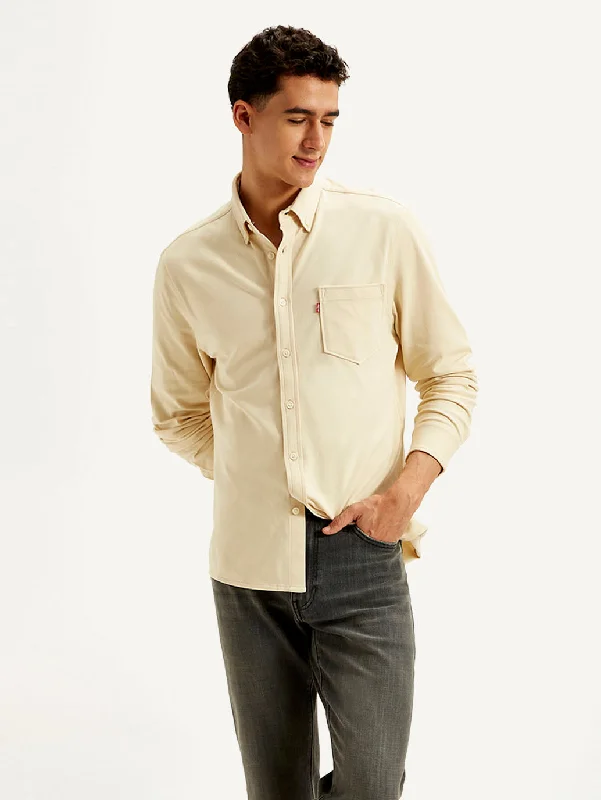 Men's Solid Slim Fit Shirt