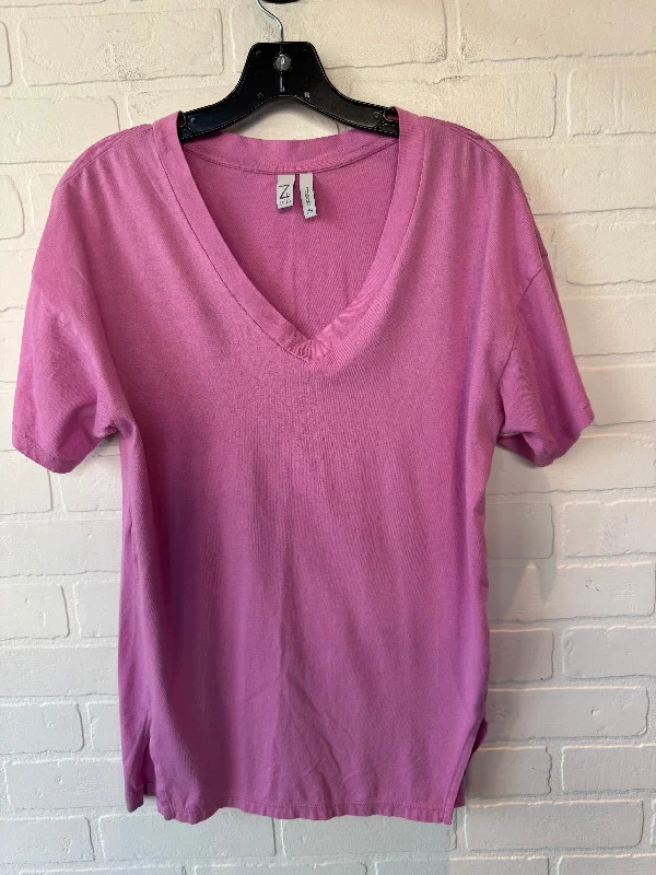 Athletic Top Short Sleeve By Zella In Pink, Size: Xs Relaxed Men's Beach