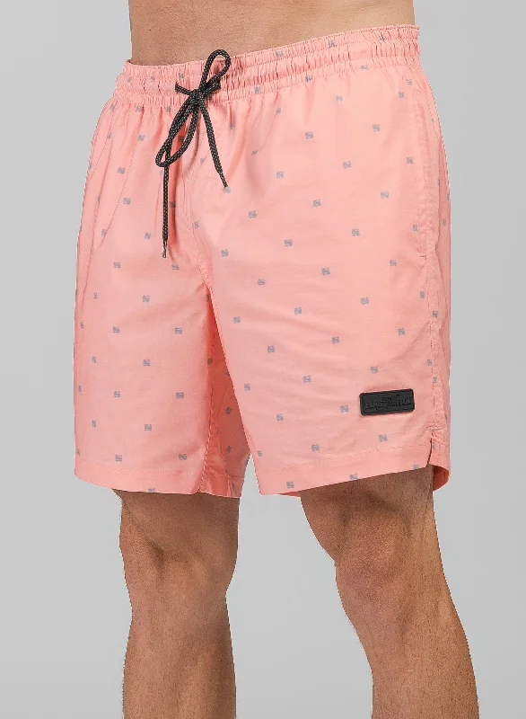 MEN'S FNF SWIM TRUNKS - CORAL