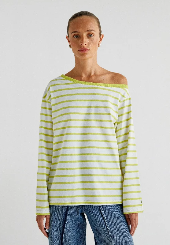 ASY STRIPES LS TEE