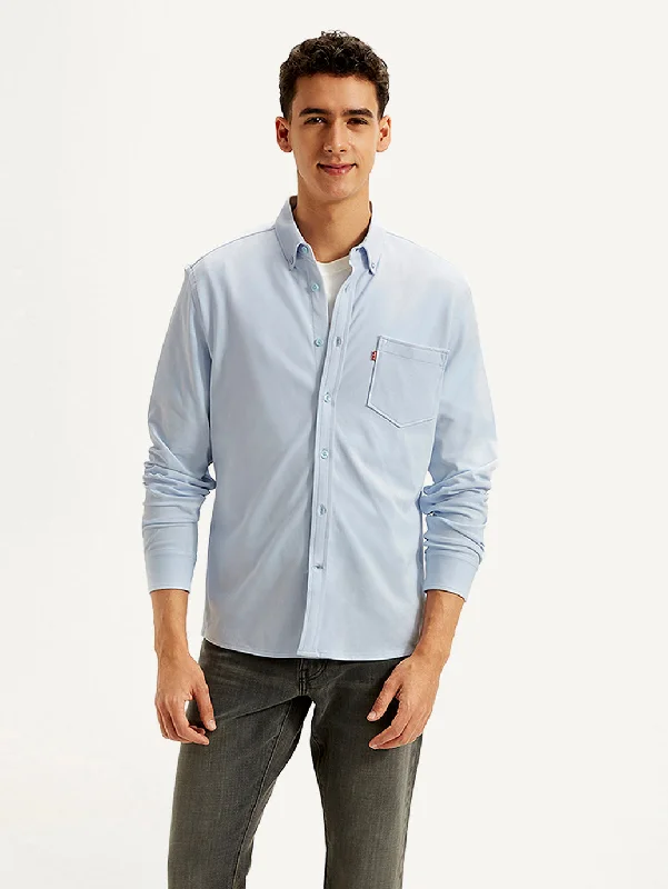 Men's Solid Slim Fit Shirt