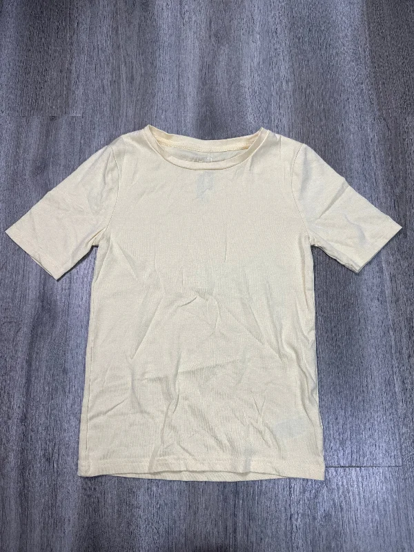 Top Short Sleeve Basic By Gap In Yellow, Size: M Bold Men's Animal