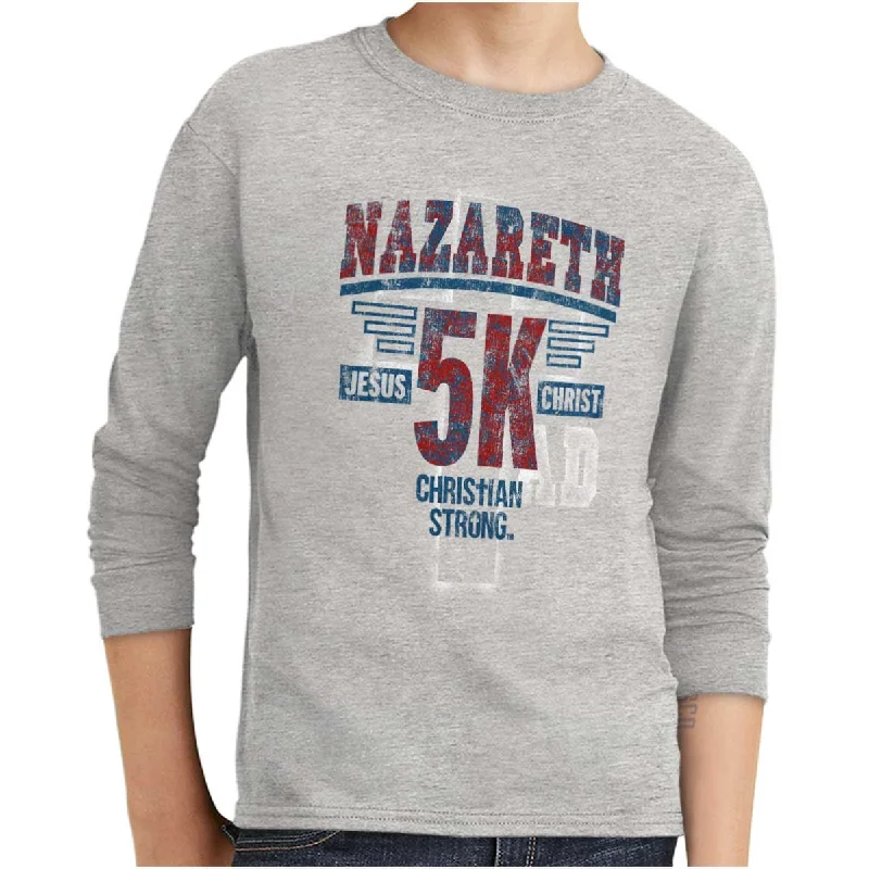 Nazareth 5k Christian Youth Long Sleeve T-Shirt