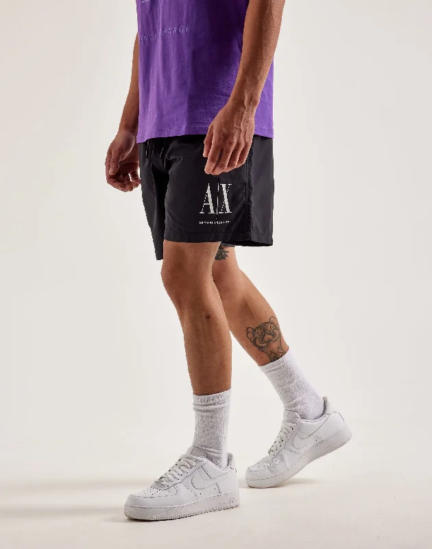 Armani Exchange Logo Swim Shorts