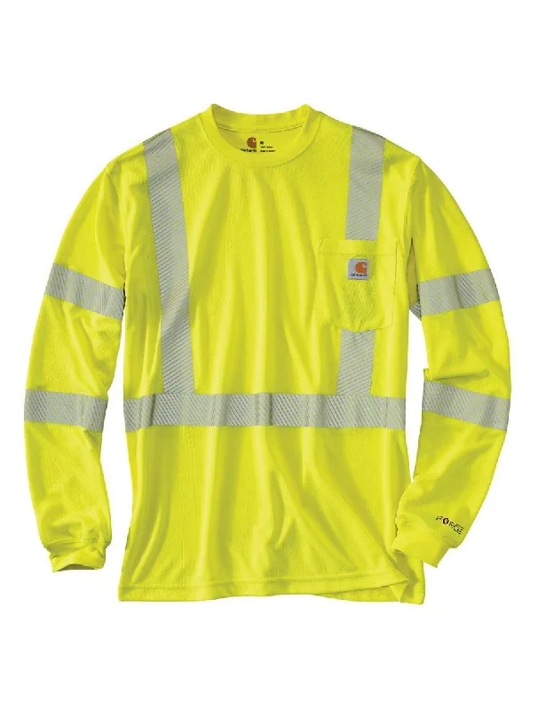 Men's Force High-Visibility Long Sleeve Class 3 T-Shirt