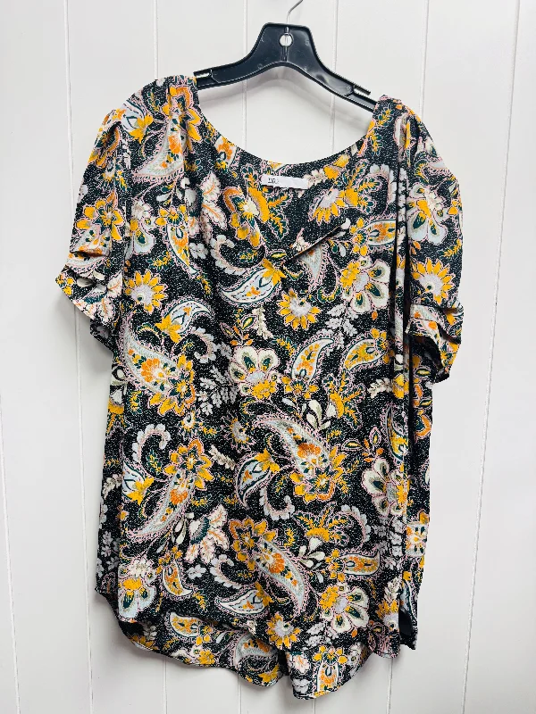 Top Short Sleeve By Dr2 In Yellow, Size: Xl Beach