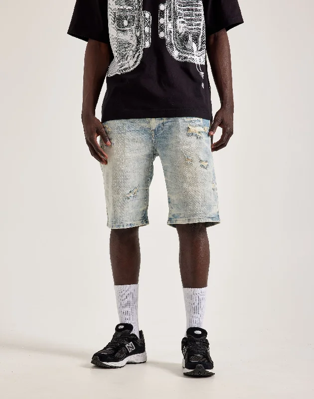 Smoke Rise Clean Hem Shorts