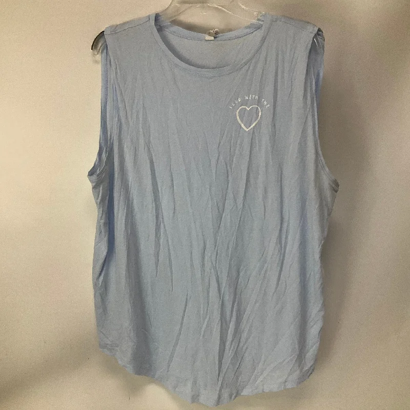 Athletic Top Short Sleeve By Lululemon In Blue, Size: 12 Polished Men's Satin