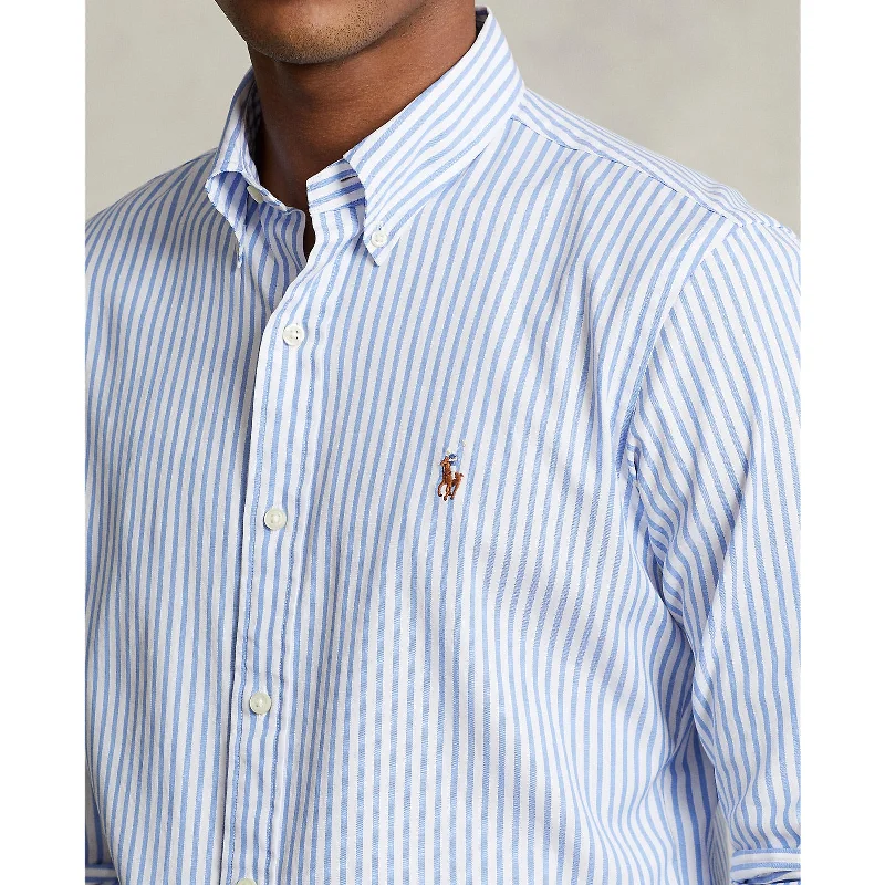 Polo Ralph Lauren - Oxford Shirt - Stripe - Blue & White