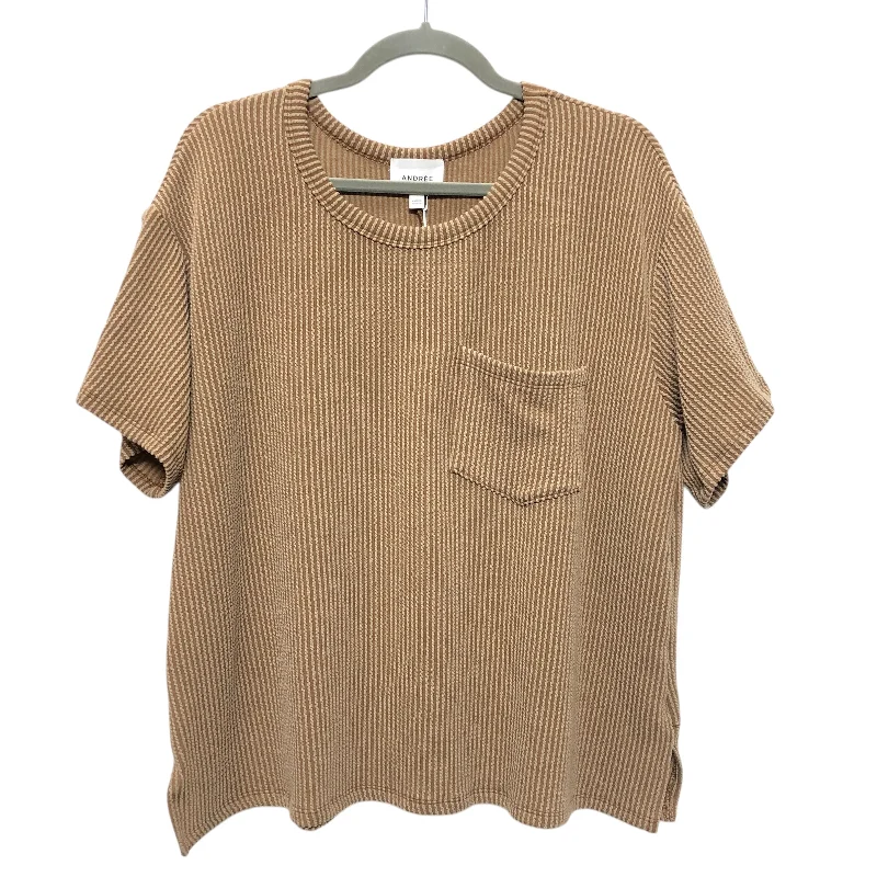 Top Ss By Andree By Unit In Brown, Size:M Business