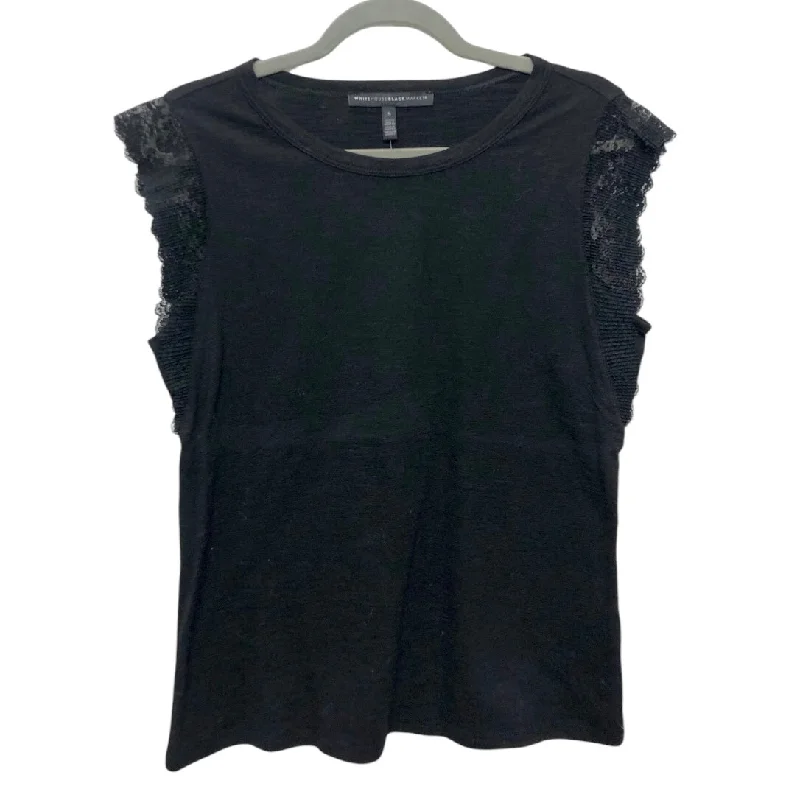 Top Ss By White House Black Market In Black, Size:S Edgy Men's Punk