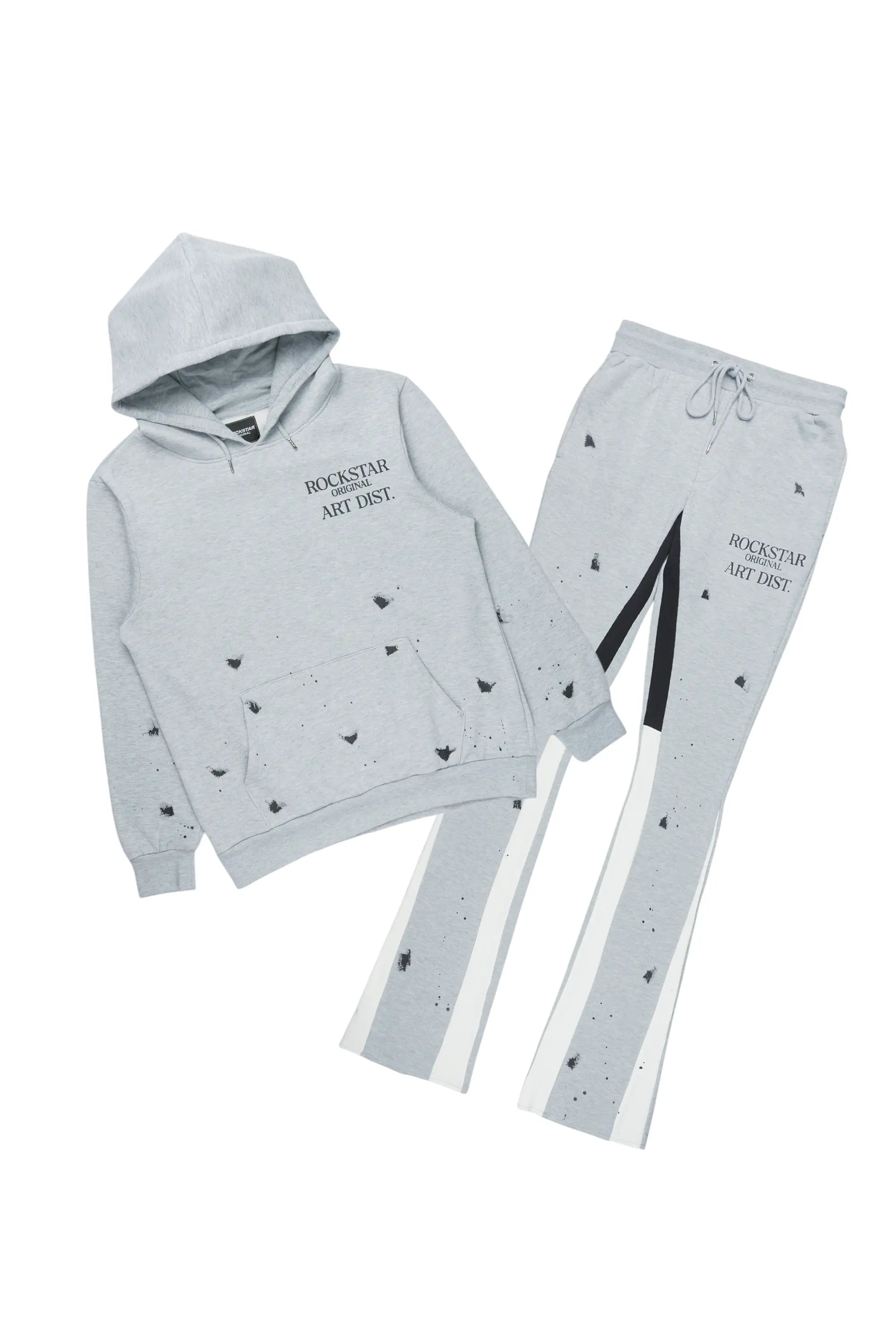 Raffer Heather Grey 2.0 Stacked Flare Track Set