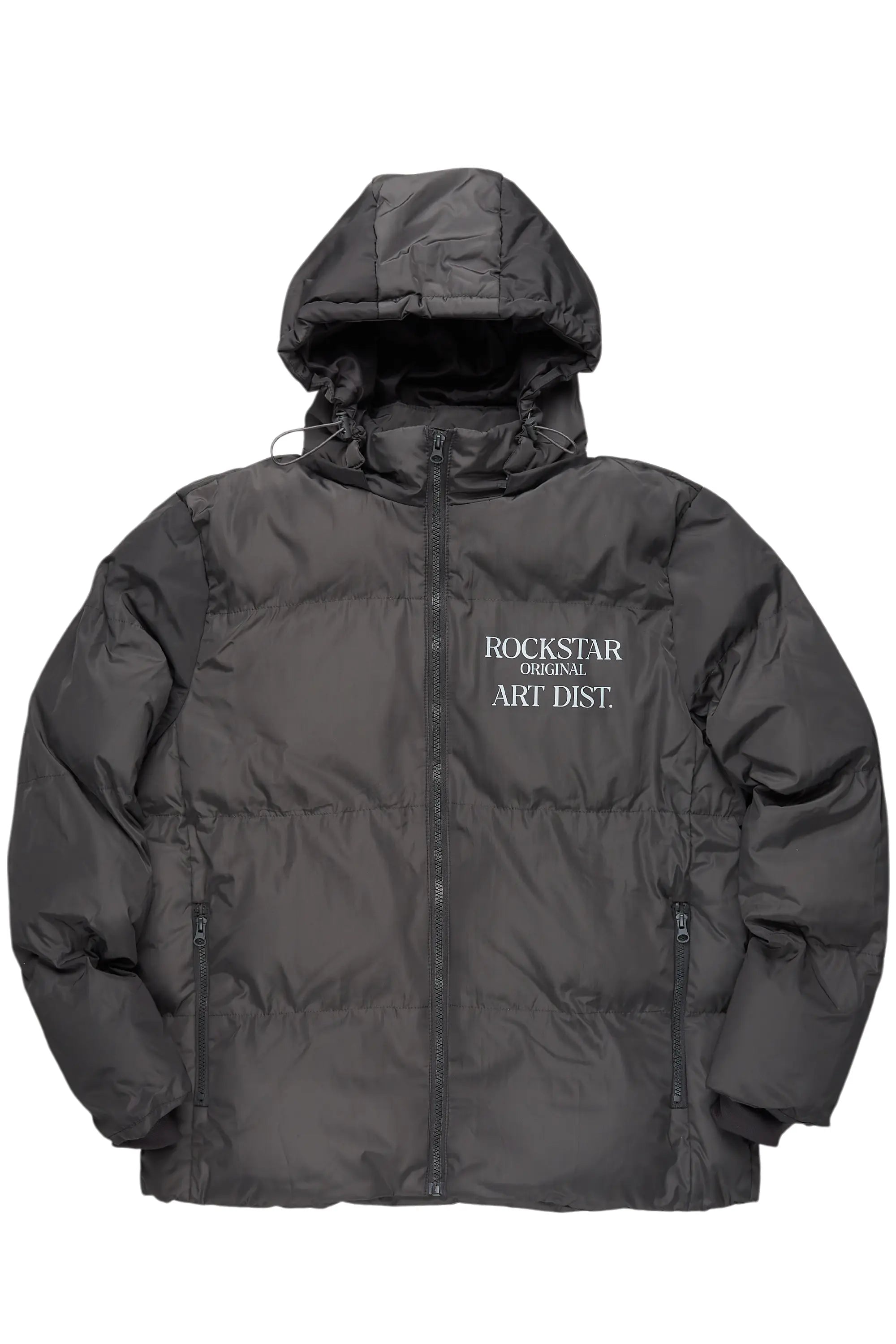 Briggs Charcoal Graphic Puffer