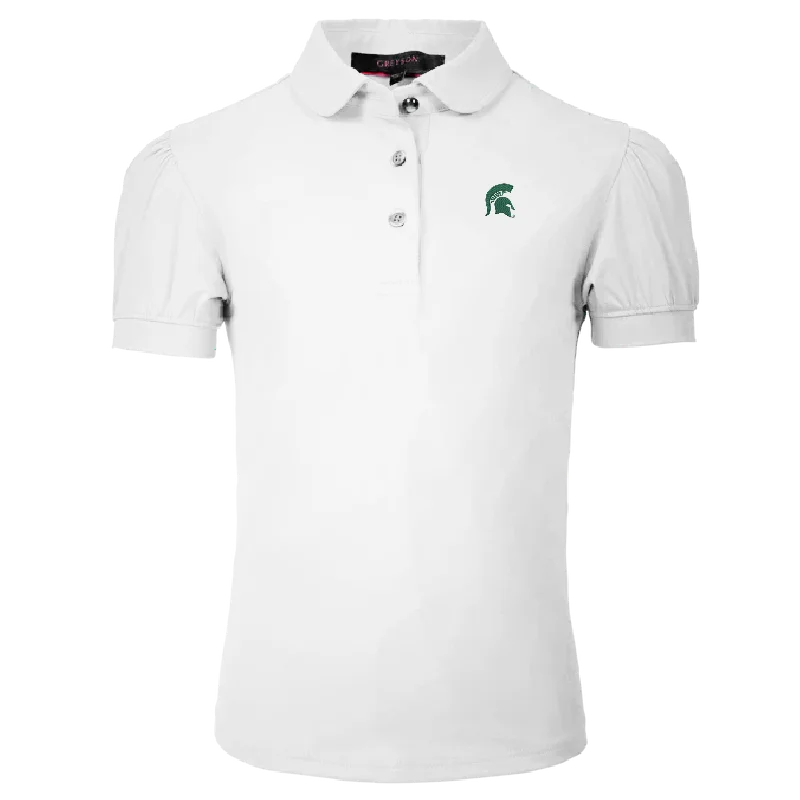 Girl's Michigan State Spartan Scarlett Polo