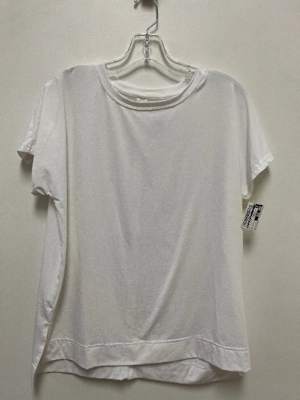 Athletic Top Short Sleeve By All In Motion In White, Size: S Dynamic Men's Moto