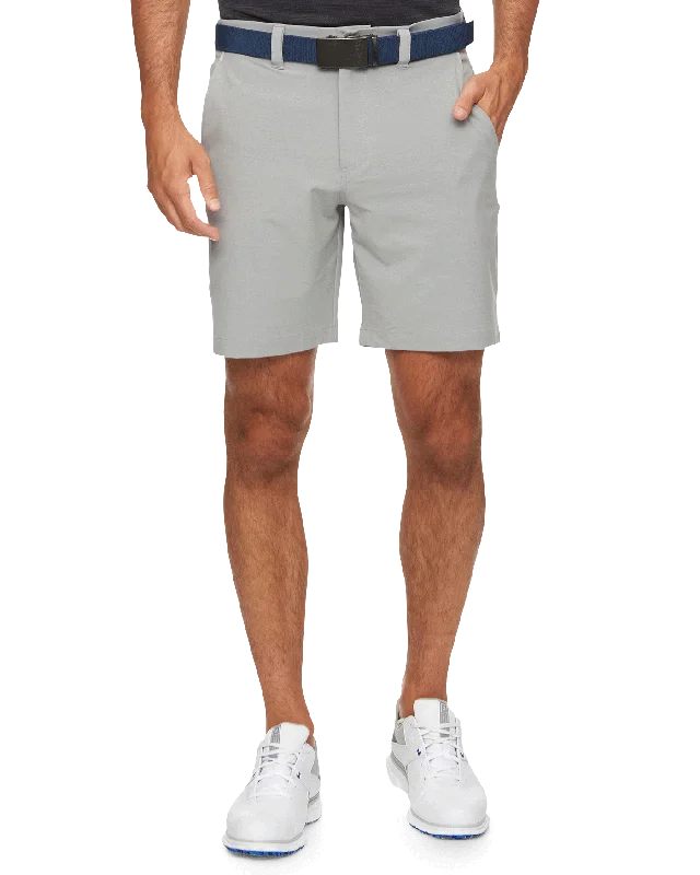 COTTON BLEND ANY-WEAR PERFORMANCE SHORT - 8" INSEAM