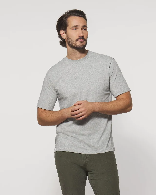 Men's Heathered Spencer Cotton T-Shirt