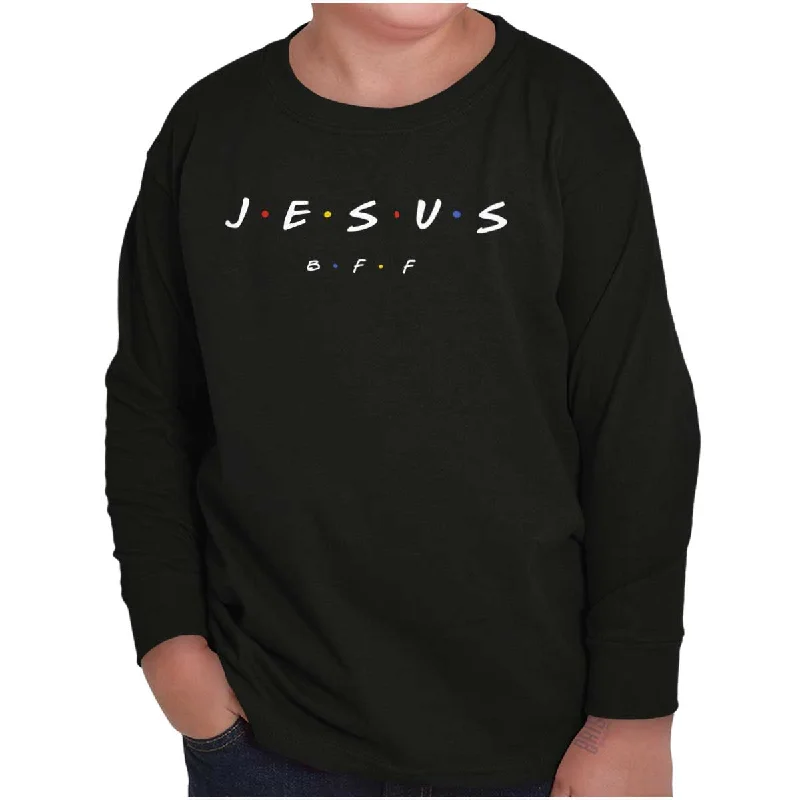 Jesus Christ BFF Youth Long Sleeve T Shirt