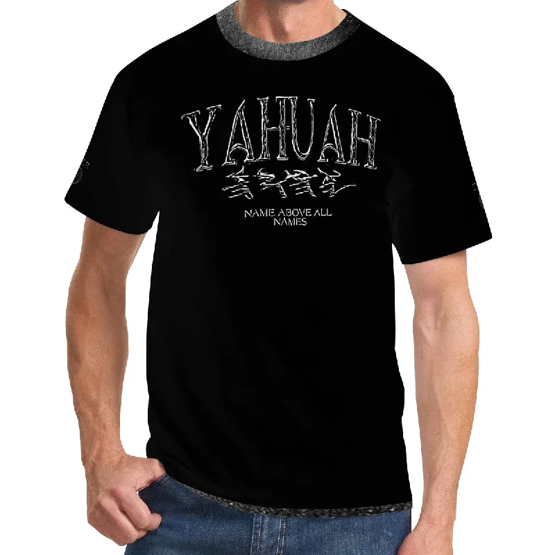 Yahuah-Name Above All Names 01-01 Men's Designer T-shirt Dapper Men's Bow