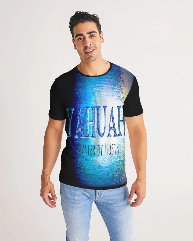 Yahuah-Master of Hosts 01-01 Men's Designer T-shirt Refined Men's Hand