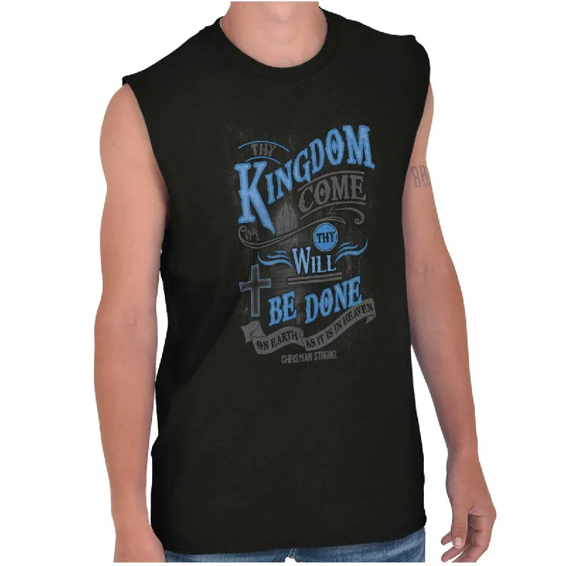 Kingdom Come Sleeveless T-Shirt Refined Men's Classic 