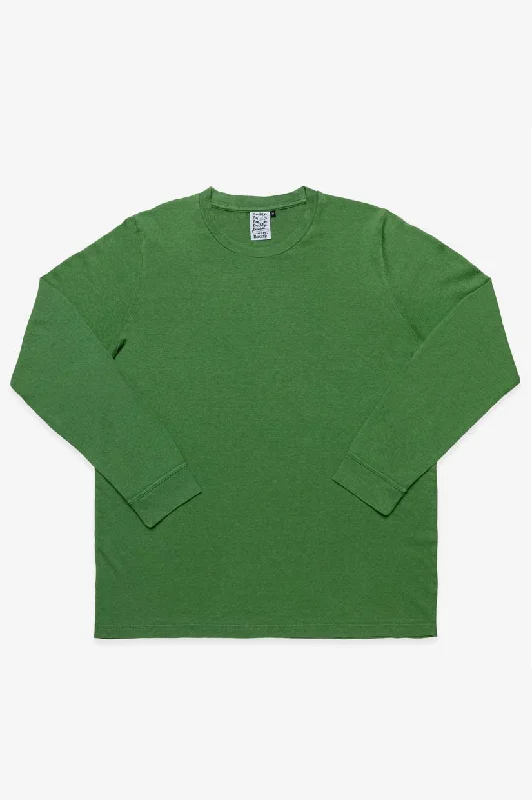 Buddy Classic Hemp Long Sleeve - Leaf Bold Men's Statement