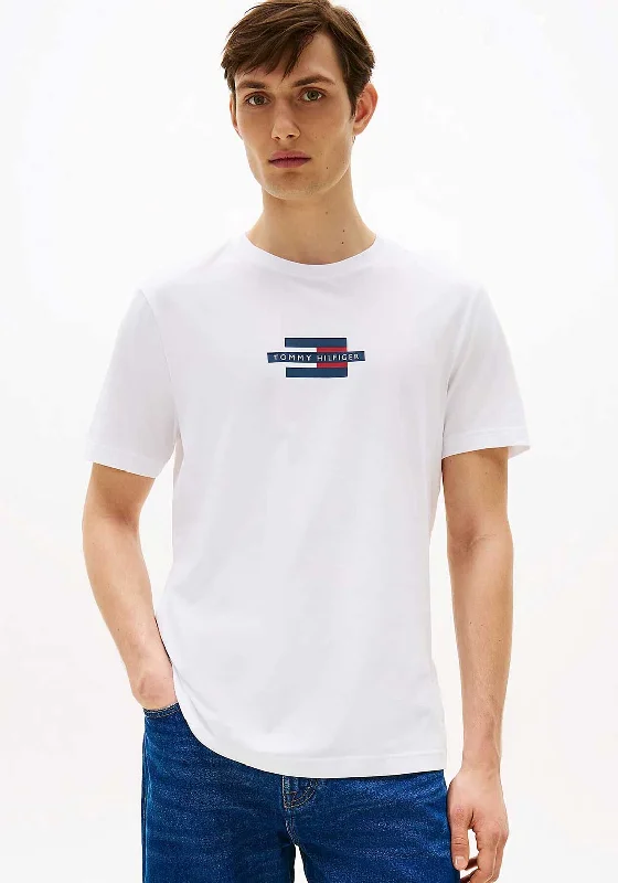 Tommy Hilfiger Flag Box T-Shirt, White Adventure