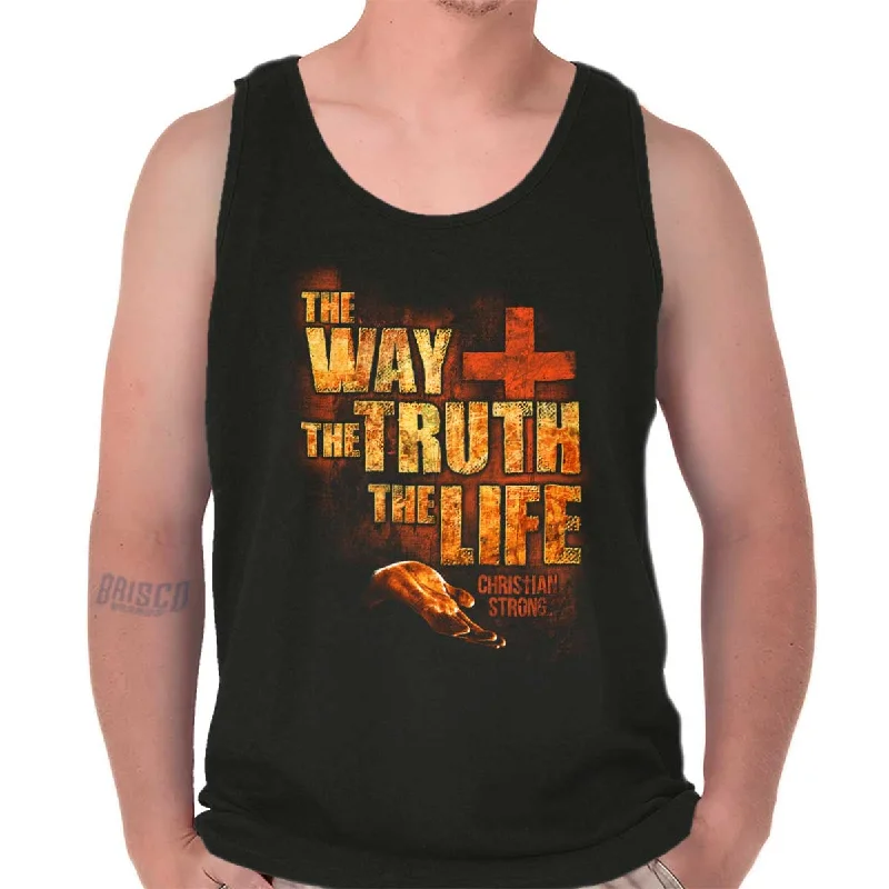 The Way Truth Life Tank Top Refined Men's European