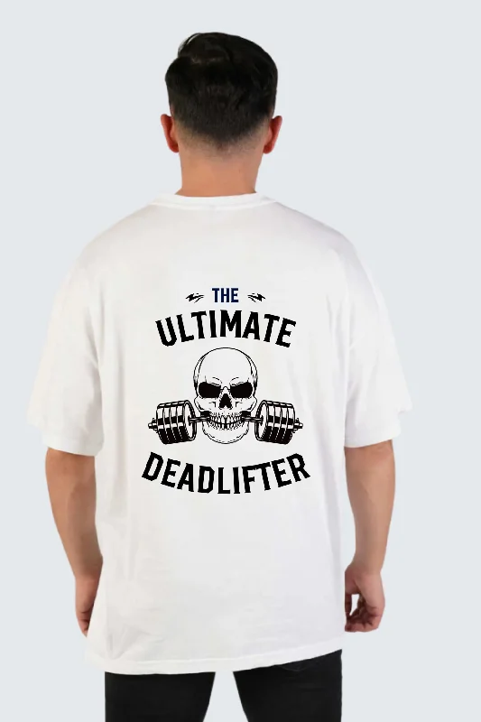 Ultimate Deadlifter oversized pure cotton t-shirt Laid