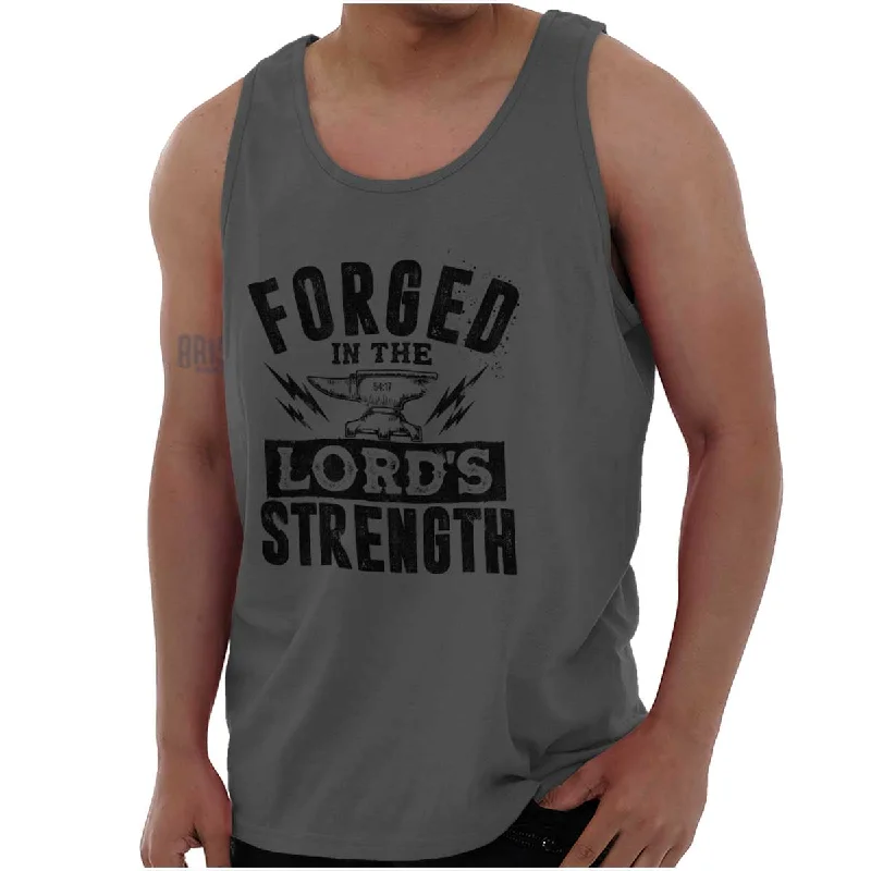 Forged in the Lord Tank Top Practical Men's Multi