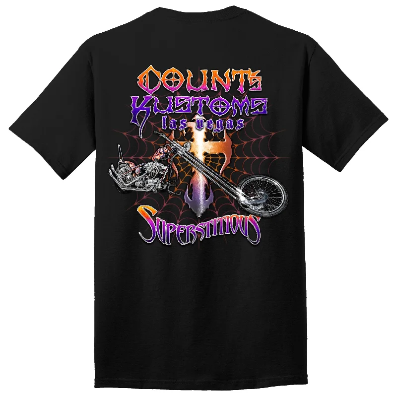 Count's Kustoms SUPERSTITIOUS T-Shirt Dapper Men's Bow