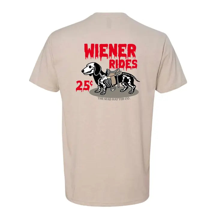 Mad Hatter Weiner Rides T-Shirt Bohemian Men's Free