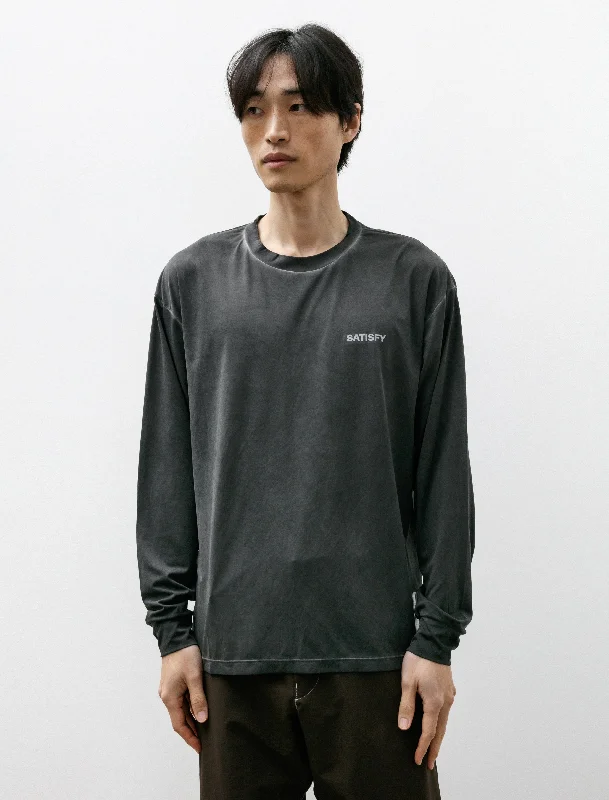 Auralite Long Tee Pigment Black Trendy Men's Bucket