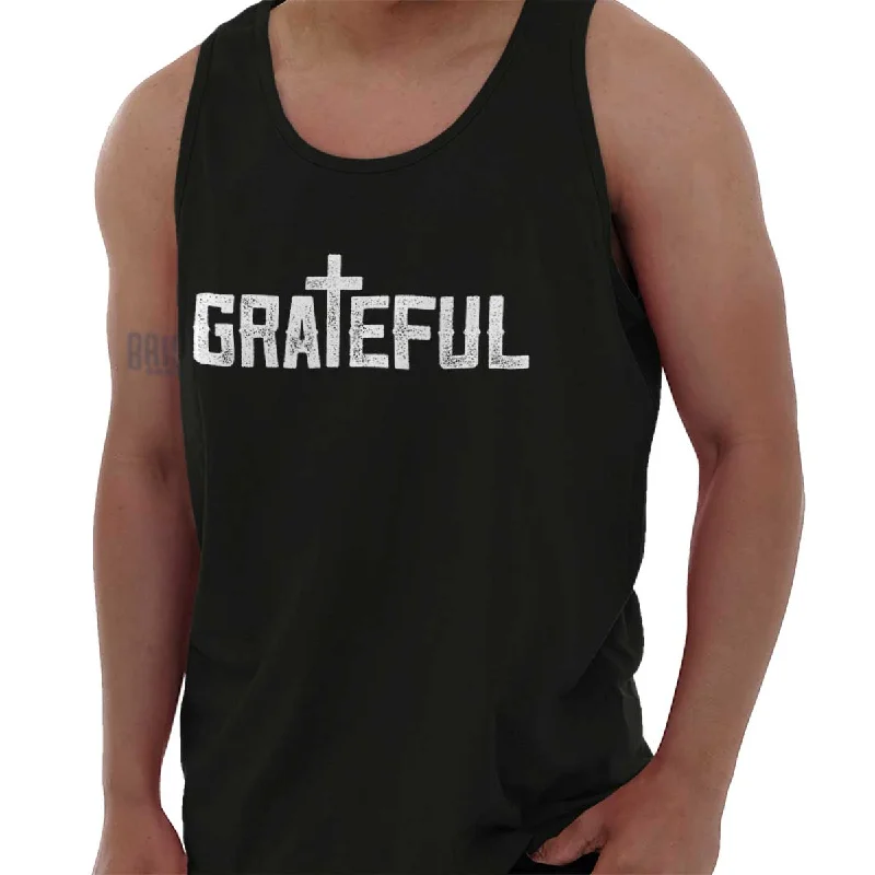 Grateful Tank Top Traditional Men's Country