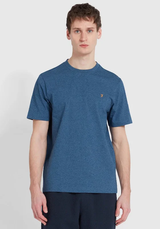 Farah Danny T-Shirt, Cold Metal Marl Tailored