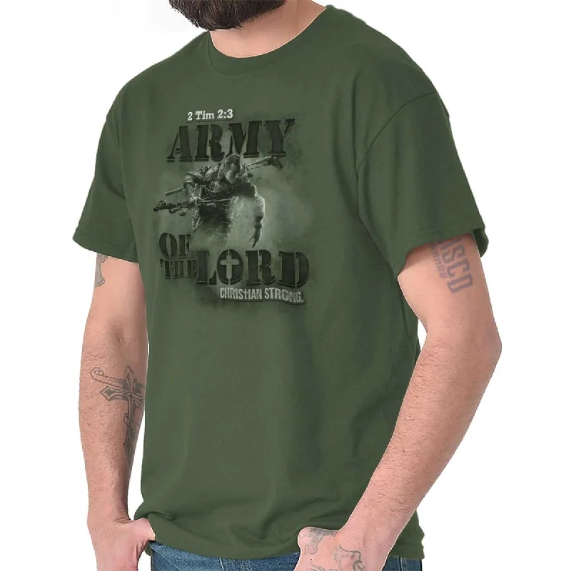 Army Christian T Shirt Relaxed Men's Beach