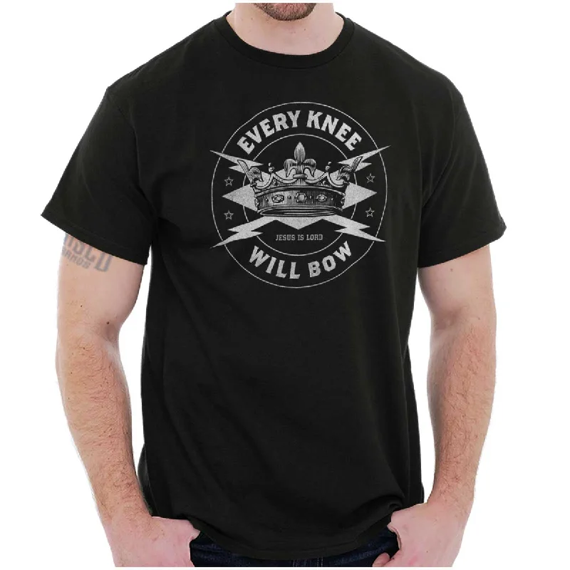 Every Knee Will Bow T Shirt Athletic Men's High