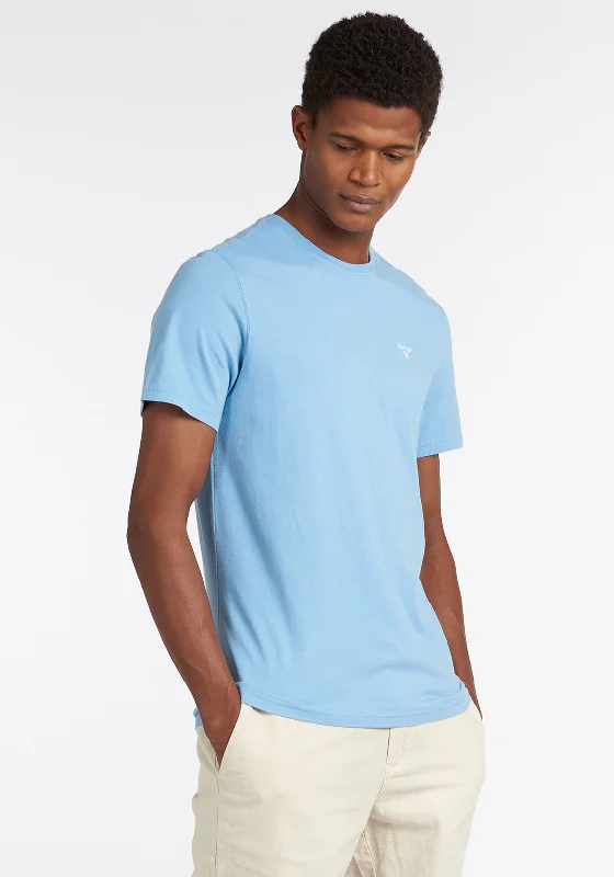 Barbour Men’s Essential Sports T-Shirt, Blue Cool Men's Skate