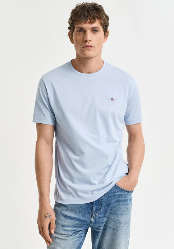 Gant Shield T-Shirt, Fresh Blue Artistic Men's Avant