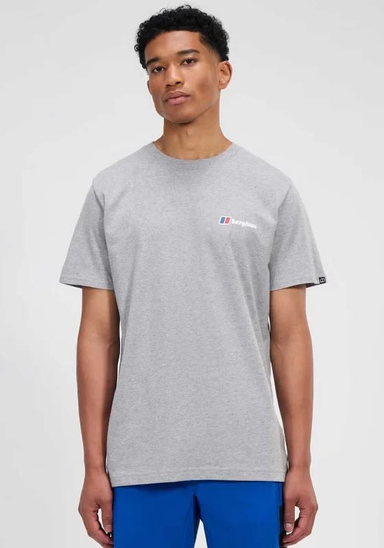 Berghaus Class Logo T-Shirt, Grey Gym