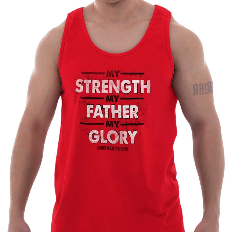 Strength Father Glory Tank Top Street