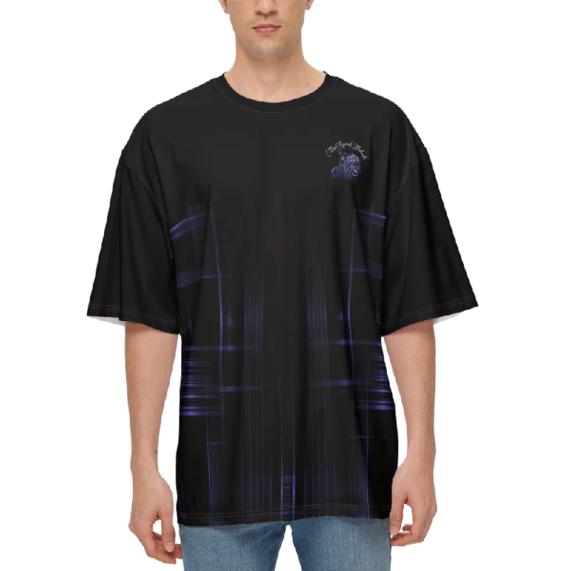 TRP Matrix 02 Men’s Designer Oversized Heavyweight T-shirt Youthful Men's Anime