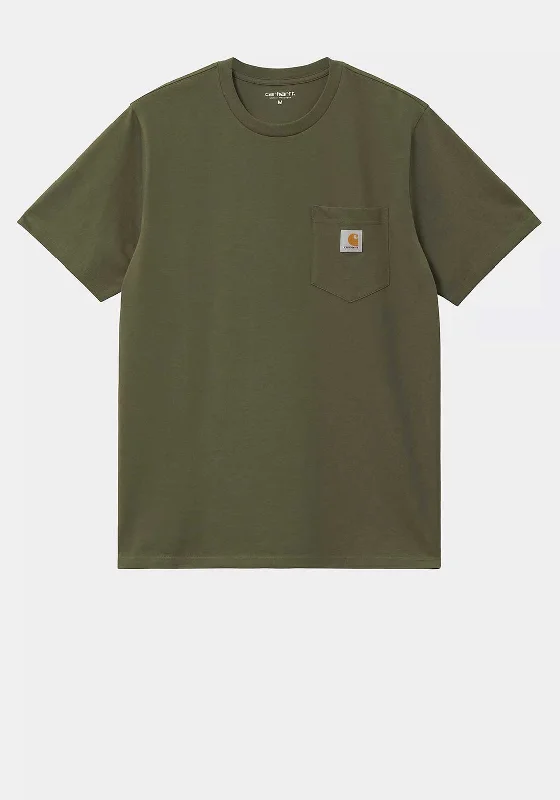 Carhartt WIP Pocket T-Shirt, Dollar Green Tough Men's Military