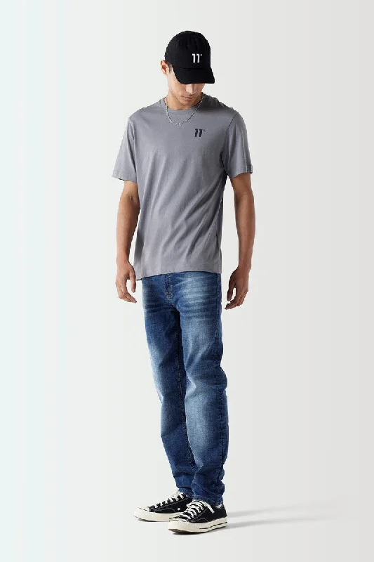 Core T-Shirt - Slate Grey Cool Men's Distressed